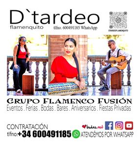 D'TARDEO flamenquito  presta servicio en la subcategoría de Flamenco y Coros Rocieros en Sevilla