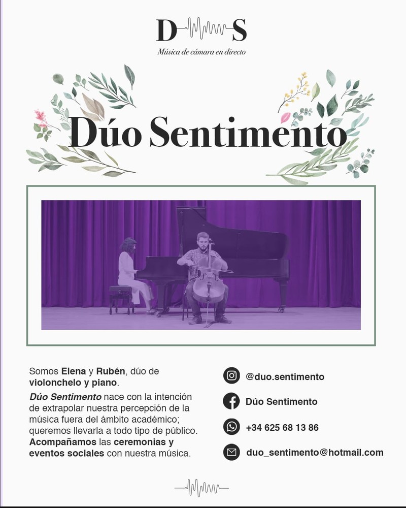 Dúo Sentimento presta servicio en la subcategoría de  en 
