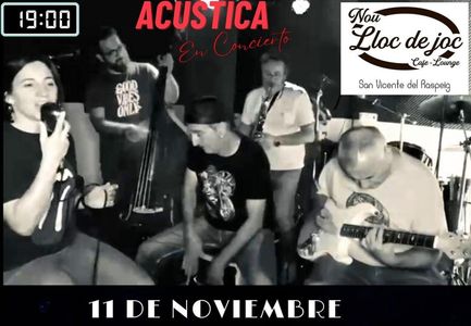 Acústica Alicante. presta servicio en la subcategoría de Orquestas, cantantes y grupos en Alicante