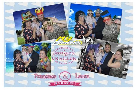 Mg Eventos presta servicio en la subcategoría de Fotomatón y Photocall en Cádiz