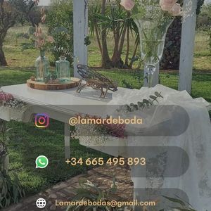 La Mar de Bodas presta servicio en la subcategoría de Maestros de Ceremonias, Oficiantes y Presentadores en Sevilla