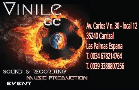 Vinile GC presta servicio en la subcategoría de Orquestas, cantantes y grupos en Las Palmas