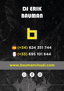 Erik Bauman presta servicio en la subcategoría de Djs en Sevilla