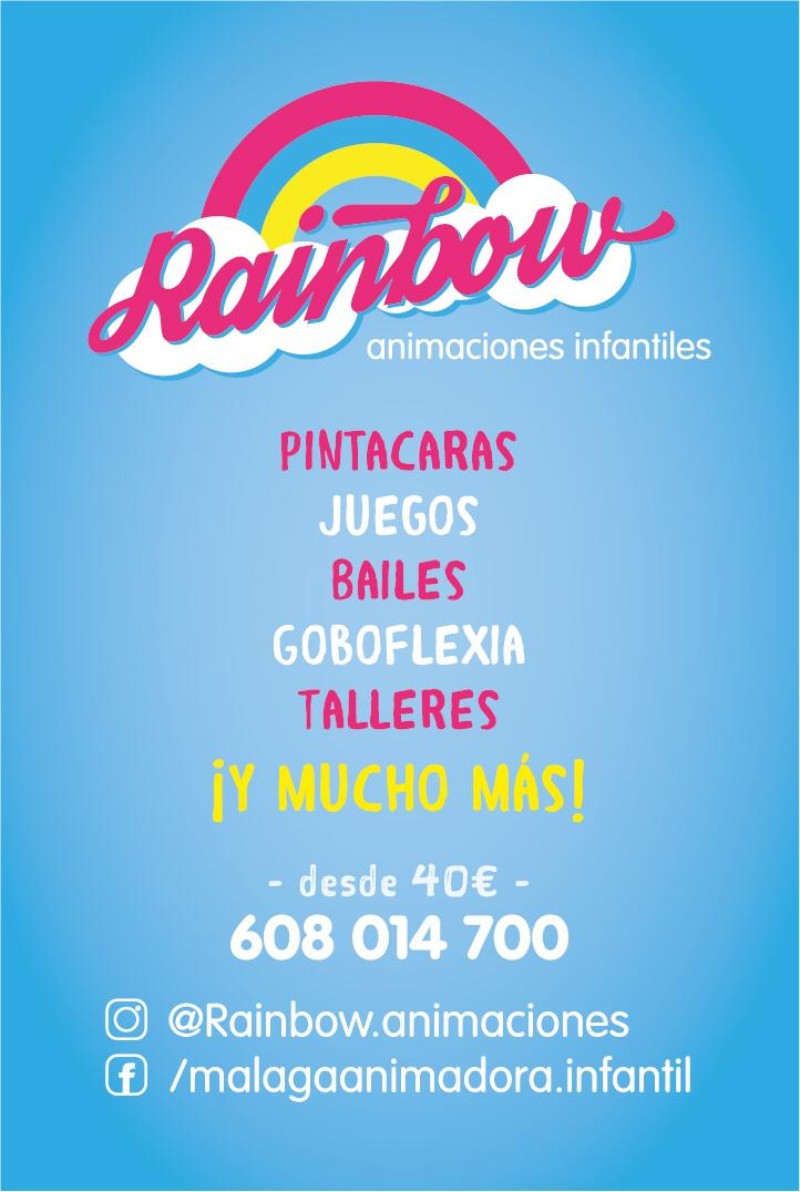 Rainbow animaciones presta servicio en la subcategoría de  en 