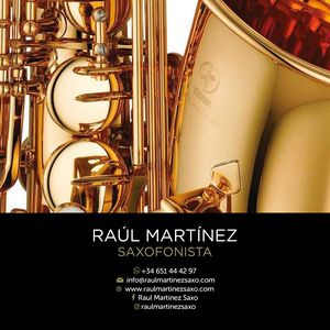 Raúl Martínez Saxo presta servicio en la subcategoría de Orquestas, cantantes y grupos en Santa Cruz de Tenerife