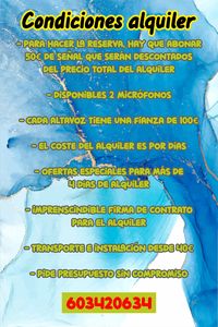 Sonidos MW presta servicio en la subcategoría de Equipos de sonido en Málaga