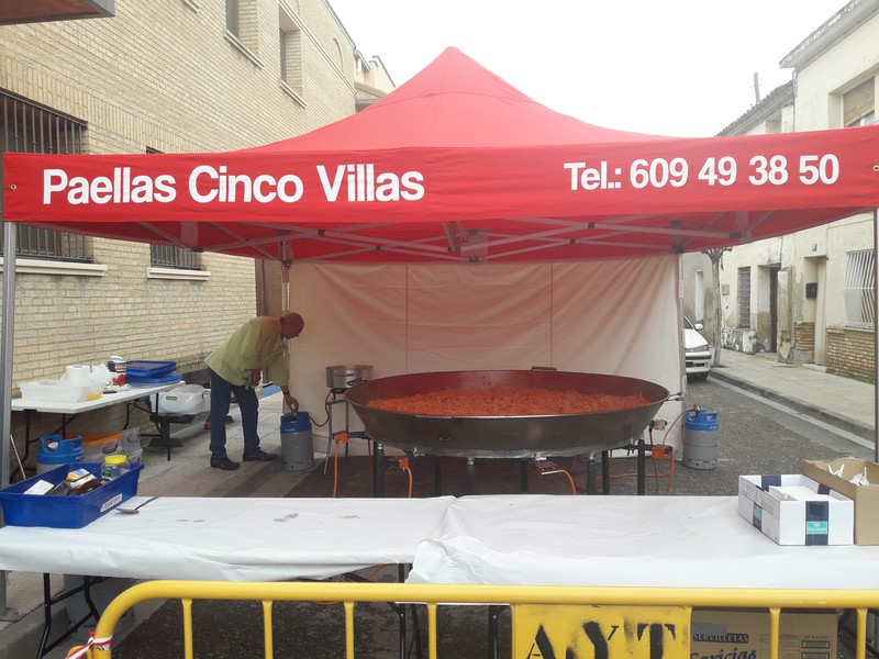 Paellas Cincovillas presta servicio en la subcategoría de  en 