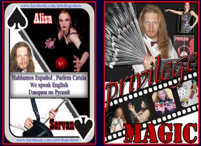 Privilege Magic presta servicio en la subcategoría de Magos para niños en Barcelona