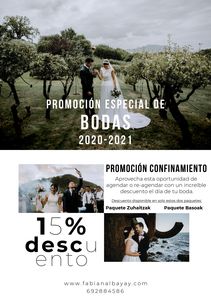 Fabián Albayay Fotógrafo de Bodas presta servicio en la subcategoría de Fotógrafos de bodas en Vizcaya