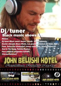 John Belushi Hotel presta servicio en la subcategoría de Djs en Alicante