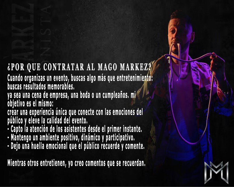 Mago Markez presta servicio en la subcategoría de  en 